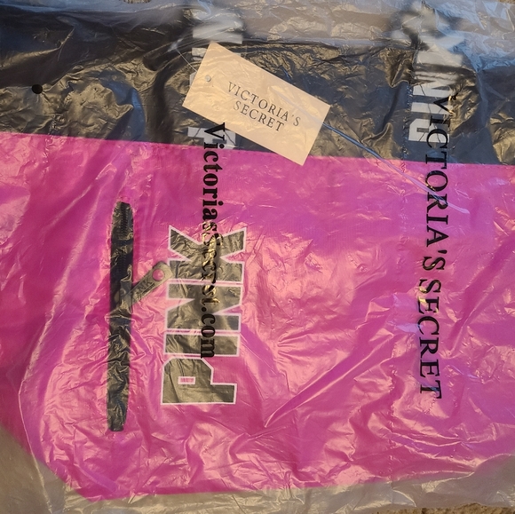 NWT PINK Victoria's Secret PINK Shoulder Tote Reusable Shopping - Picture 2 of 6